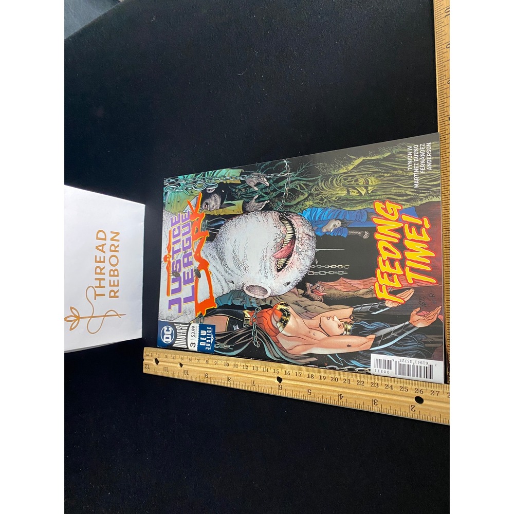 Justice‎ League #3 DC Comics Universe Reborn 2018 Tynion IV Martinez Bueno